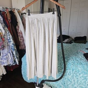 Elegant Gray Women's Skirt